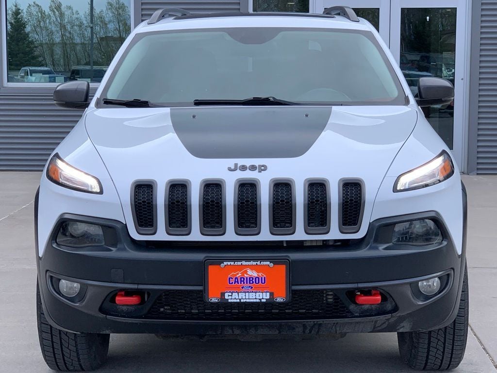 Used 2017 Jeep Cherokee Trailhawk with VIN 1C4PJMBS1HD216817 for sale in Soda Springs, ID