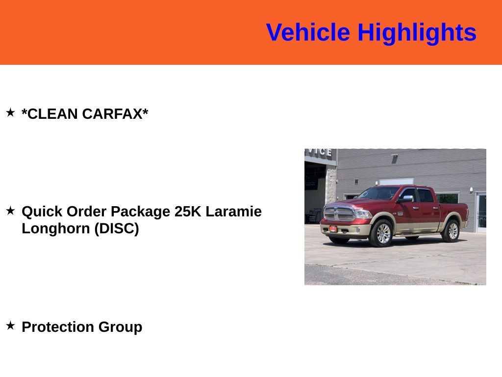 2013 RAM 1500 Laramie Longhorn