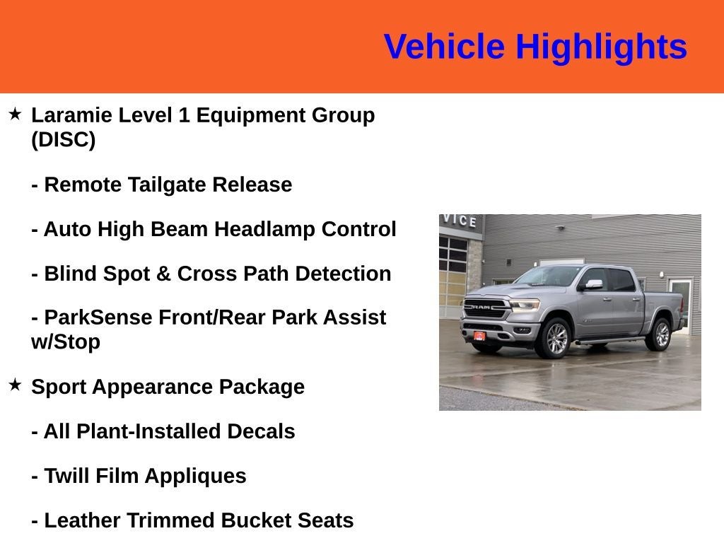2022 RAM 1500 Laramie