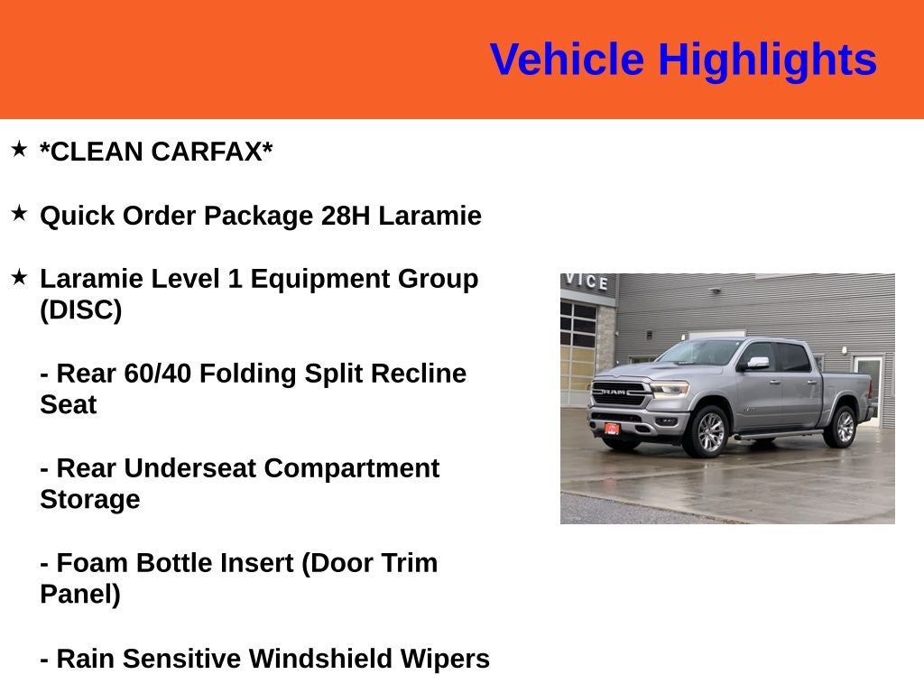 2022 RAM 1500 Laramie