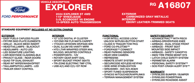 2024 Ford Explorer ST