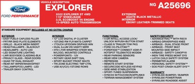 2022 Ford Explorer ST