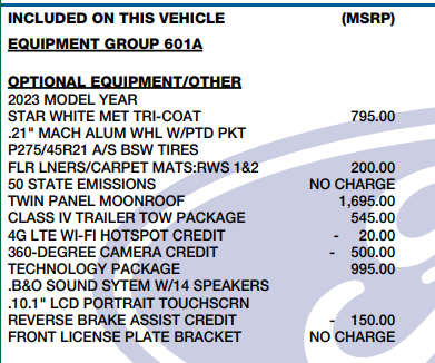 2023 Ford Explorer Platinum