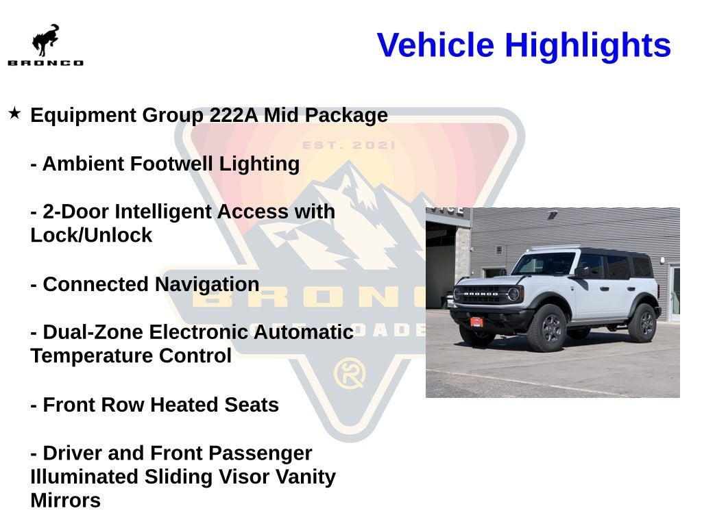 2026 Ford Bronco Big Bend