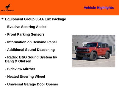 2023 Ford Bronco Wildtrak