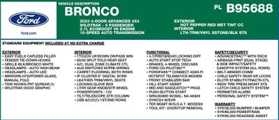 2023 Ford Bronco Wildtrak