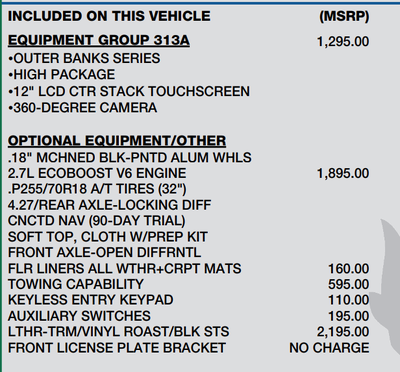 2022 Ford Bronco Outer Banks