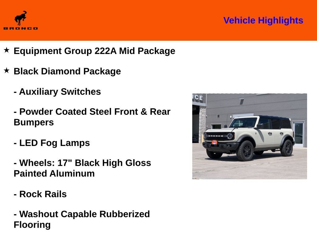 2025 Ford Bronco Big Bend