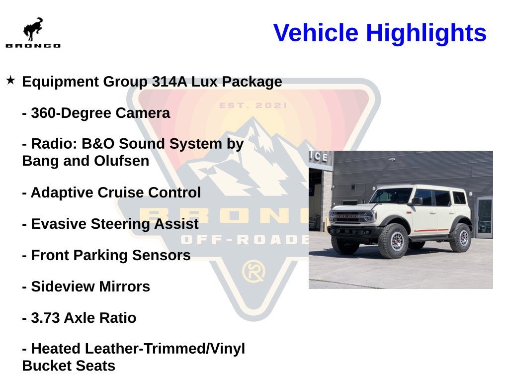 2026 Ford Bronco Outer Banks