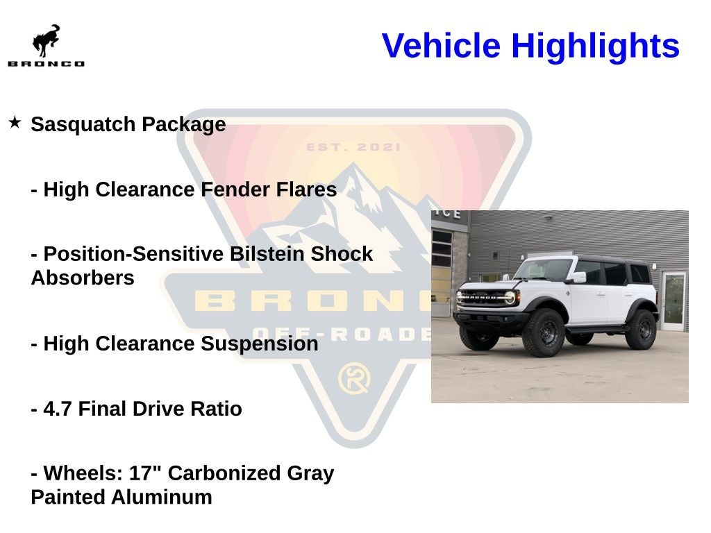 2025 Ford Bronco Outer Banks