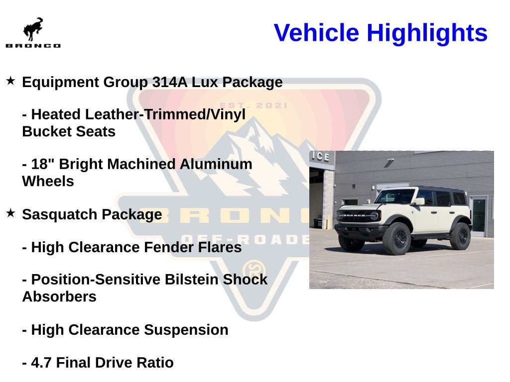 2026 Ford Bronco Outer Banks