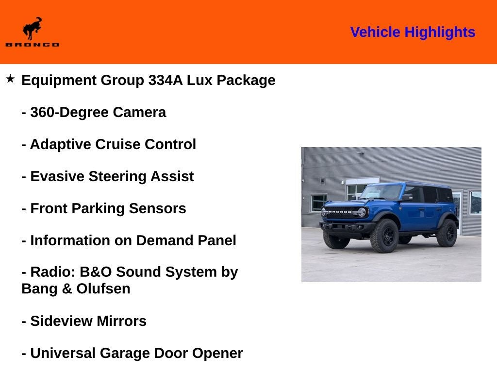 2025 Ford Bronco Badlands