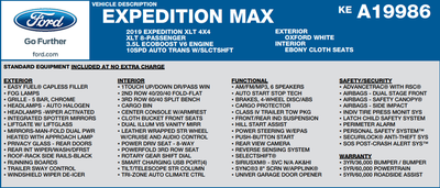 2019 Ford Expedition Max XLT