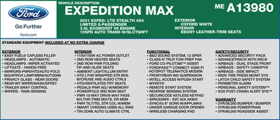 2021 Ford Expedition Max Limited