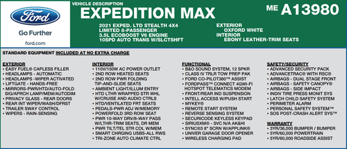 2021 Ford Expedition Max Limited