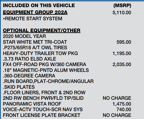 2020 Ford Expedition XLT