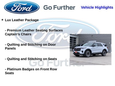 2026 Ford Explorer Platinum
