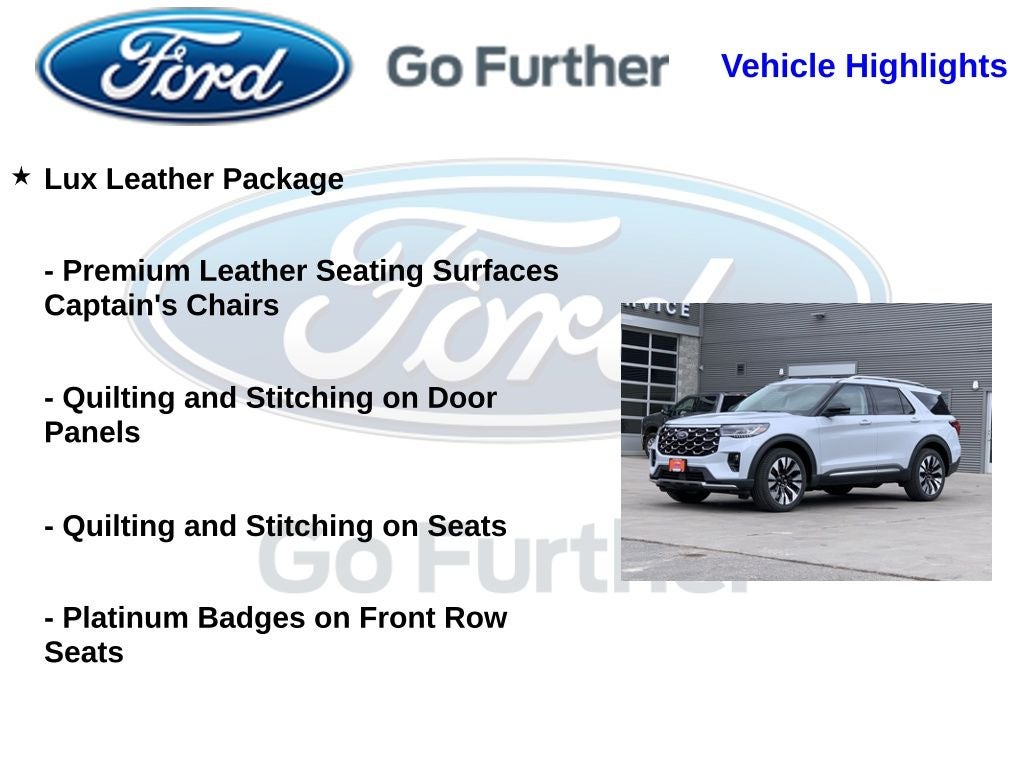 2026 Ford Explorer Platinum