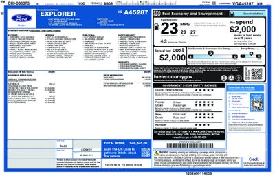 2027 Ford Explorer ST-Line