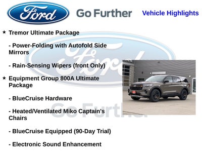 2026 Ford Explorer Tremor