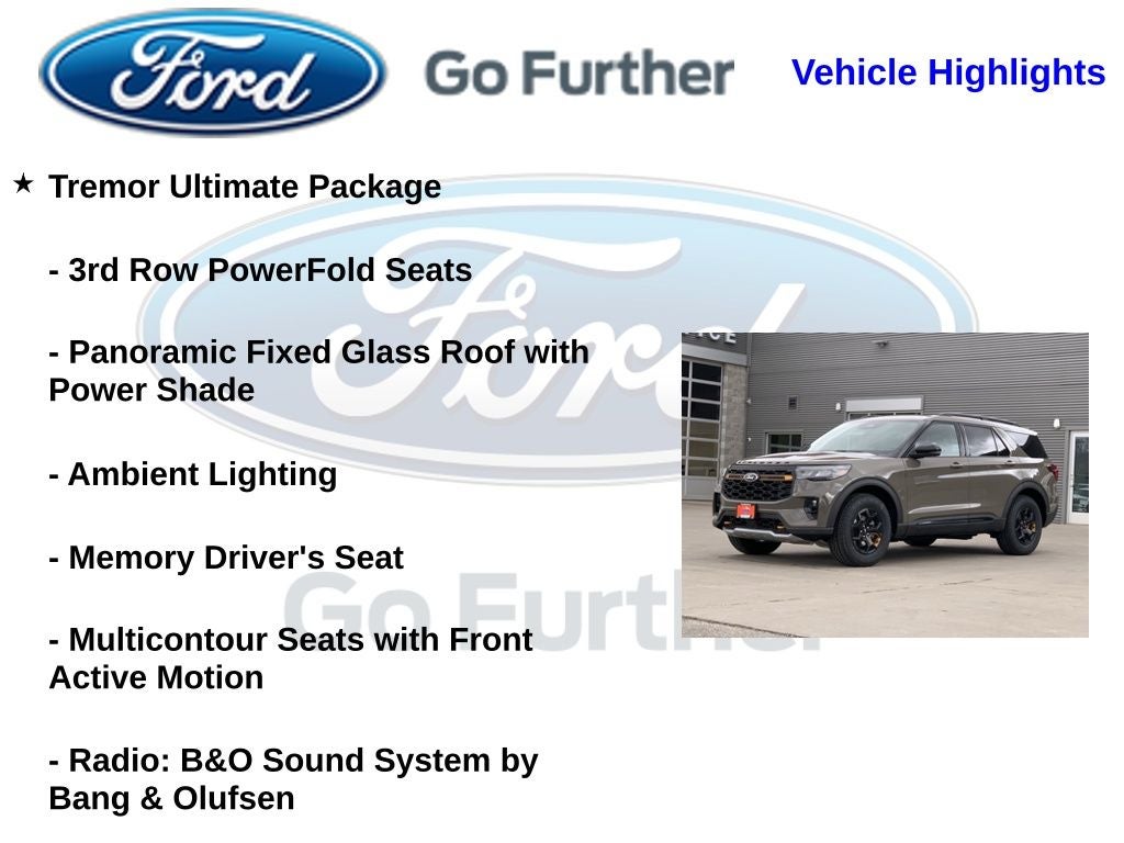 2026 Ford Explorer Tremor
