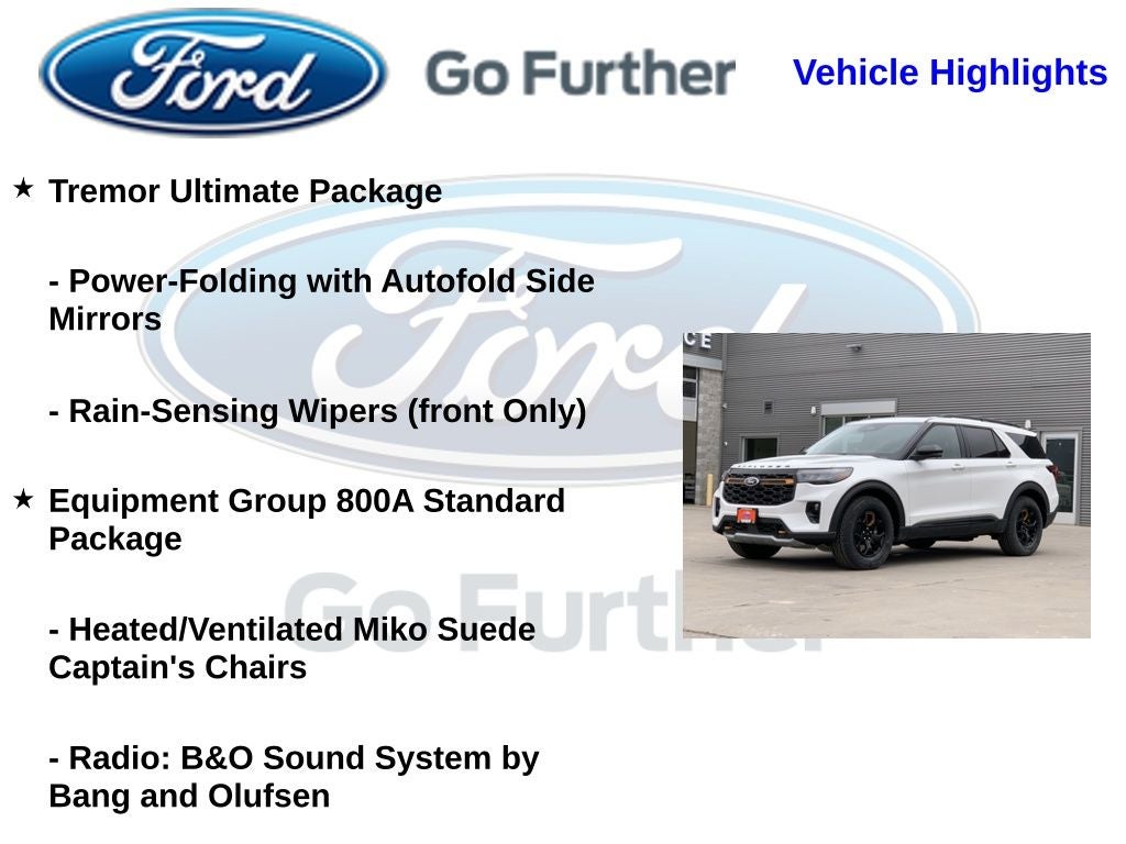 2026 Ford Explorer Tremor