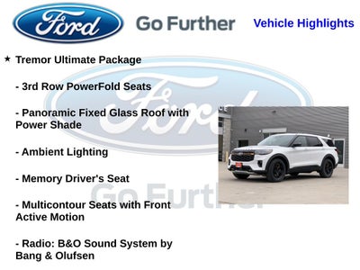 2026 Ford Explorer Tremor
