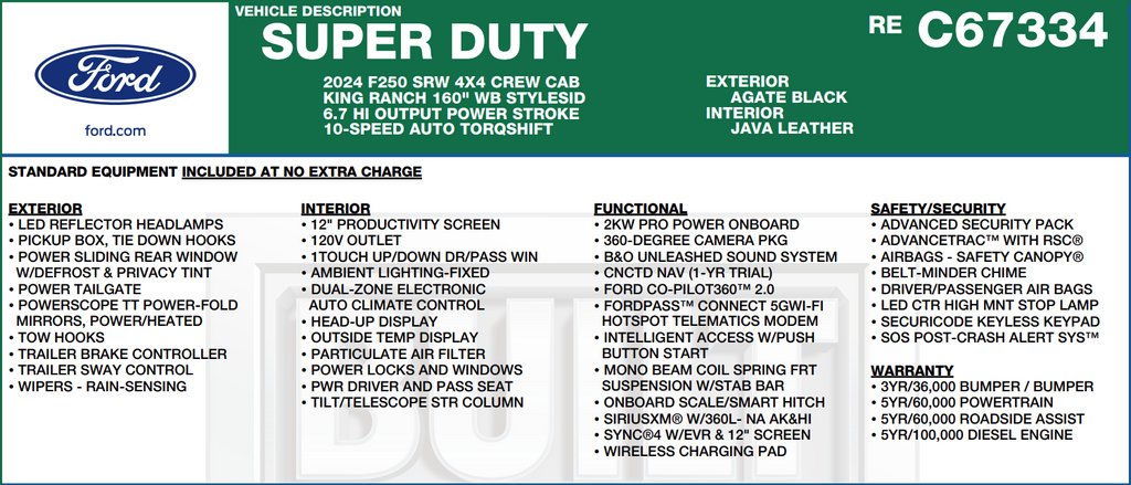 2024 Ford F-250SD King Ranch