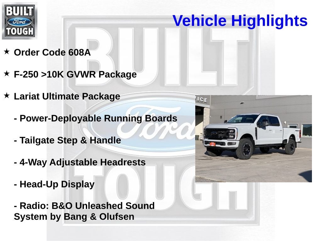 2026 Ford F-250SD Lariat