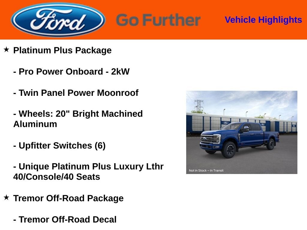 2026 Ford F-350SD Platinum