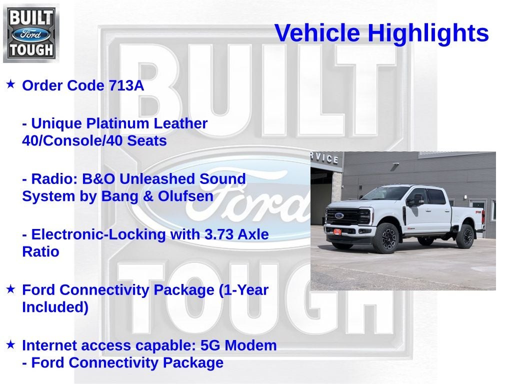2026 Ford F-350SD Platinum