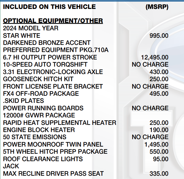 2024 Ford F-350SD King Ranch