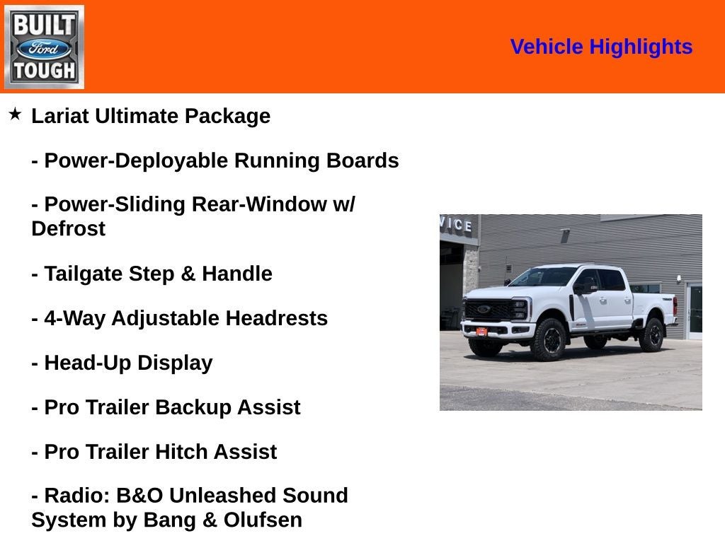 2025 Ford F-350SD Lariat