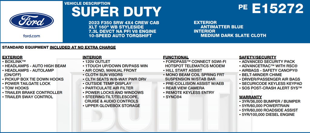 2023 Ford F-350SD XLT