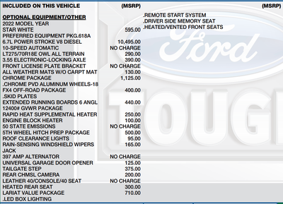 2022 Ford F-350SD Lariat