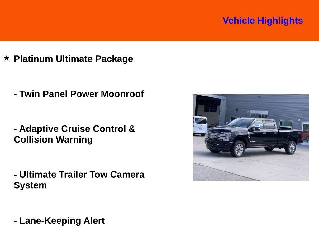 2019 Ford F-350SD Platinum