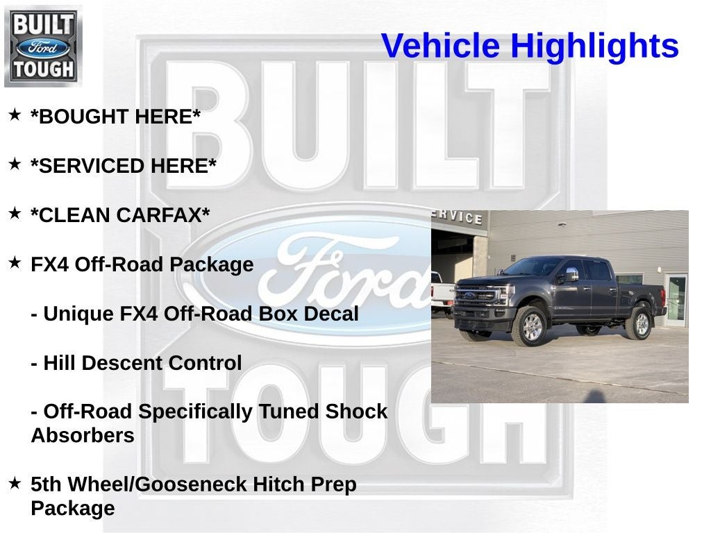 2022 Ford F-350SD Platinum