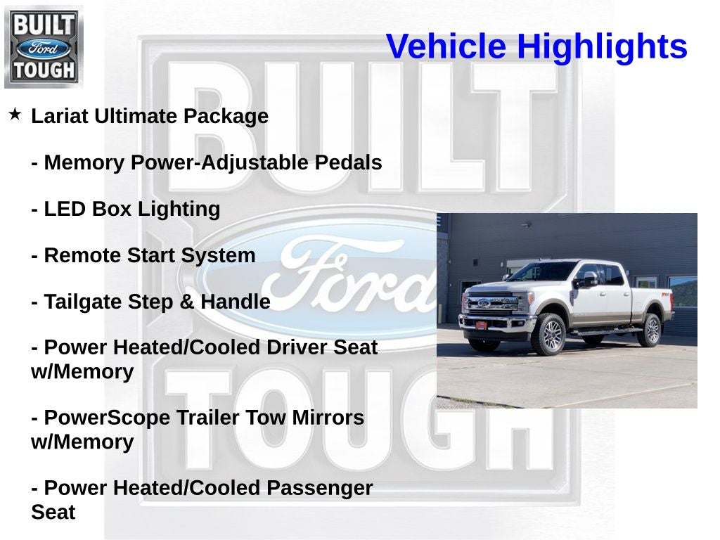 2019 Ford F-350SD Lariat