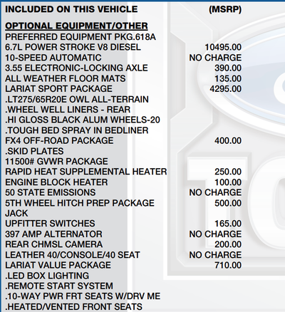 2020 Ford F-350SD Lariat