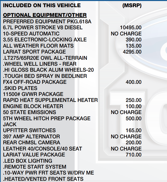 2020 Ford F-350SD Lariat