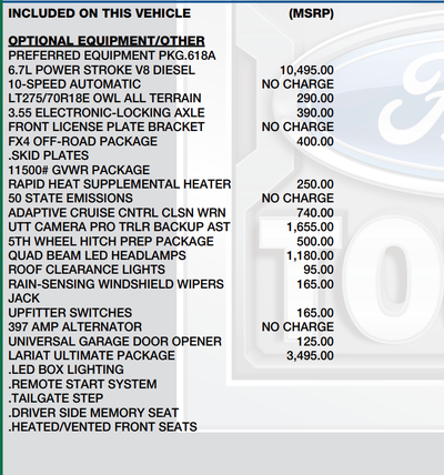 2022 Ford F-350SD Lariat
