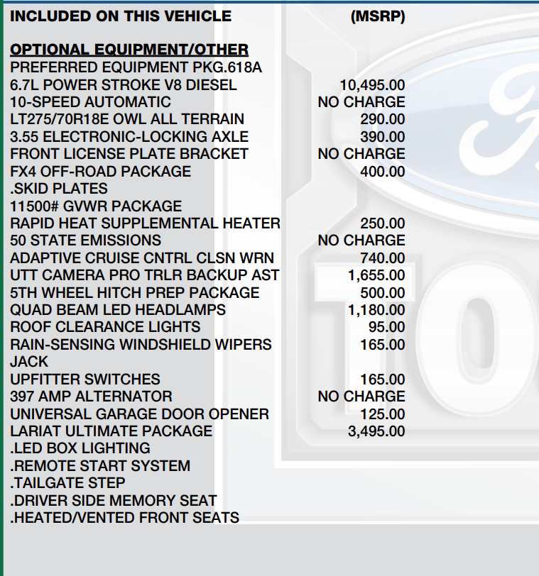 2022 Ford F-350SD Lariat