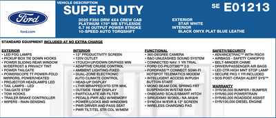 2025 Ford F-350SD Platinum DRW