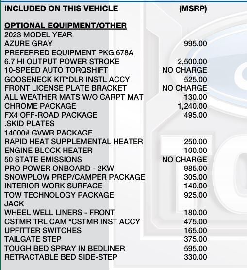 2023 Ford F-450SD Lariat DRW