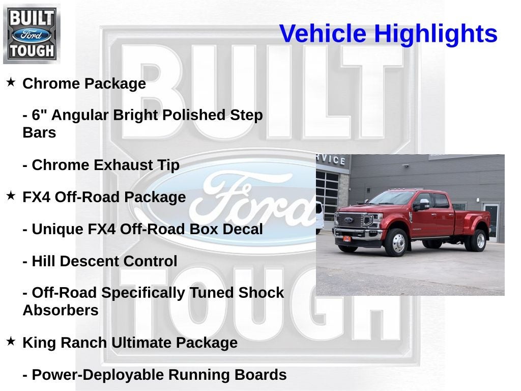 2022 Ford F-450SD King Ranch DRW