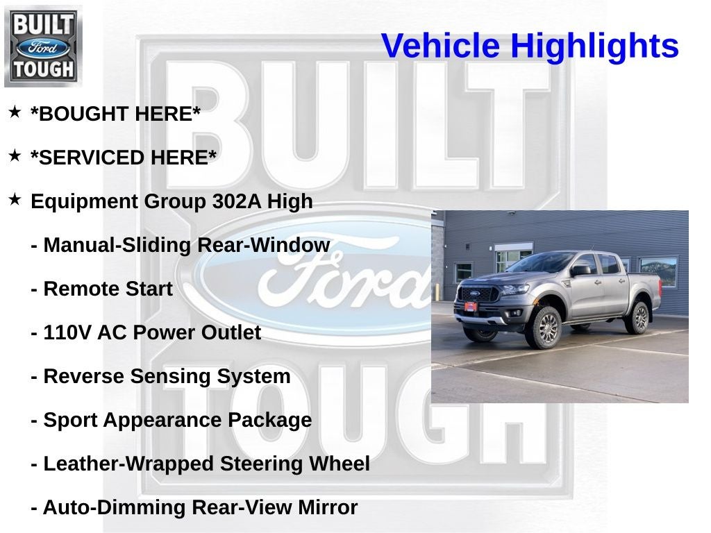 2021 Ford Ranger XLT