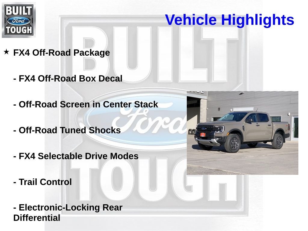 2025 Ford Ranger XLT
