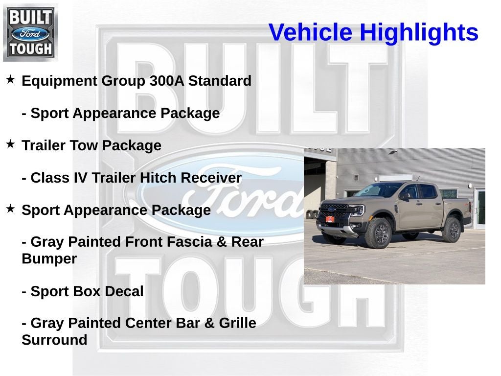 2025 Ford Ranger XLT