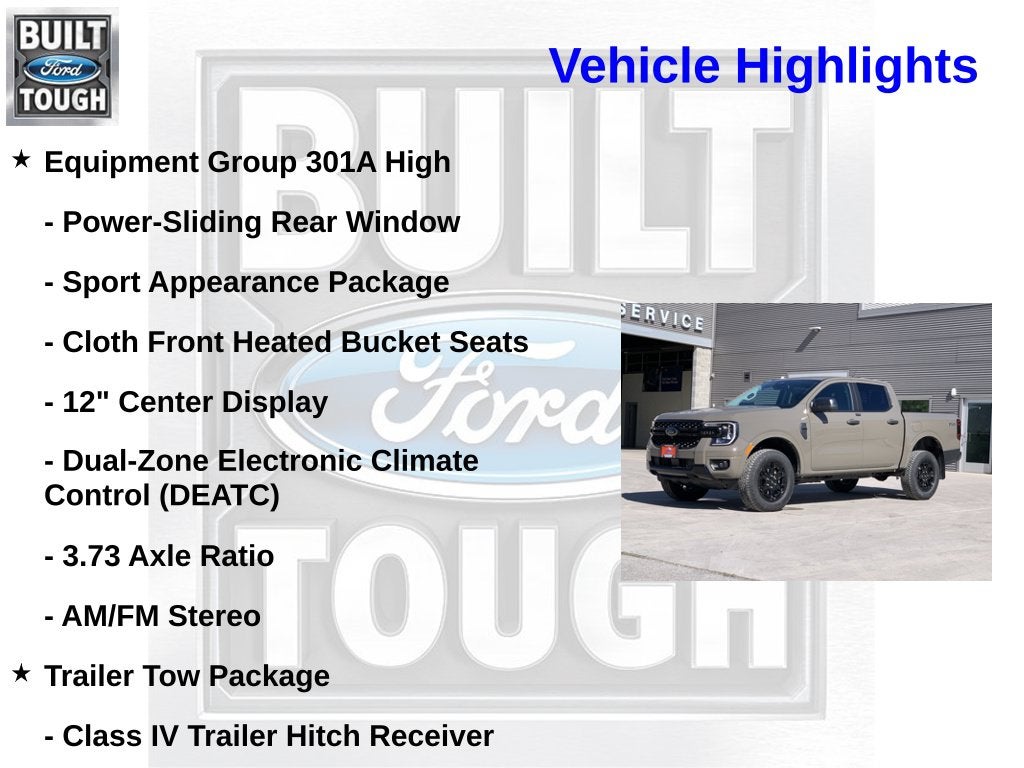 2026 Ford Ranger XLT