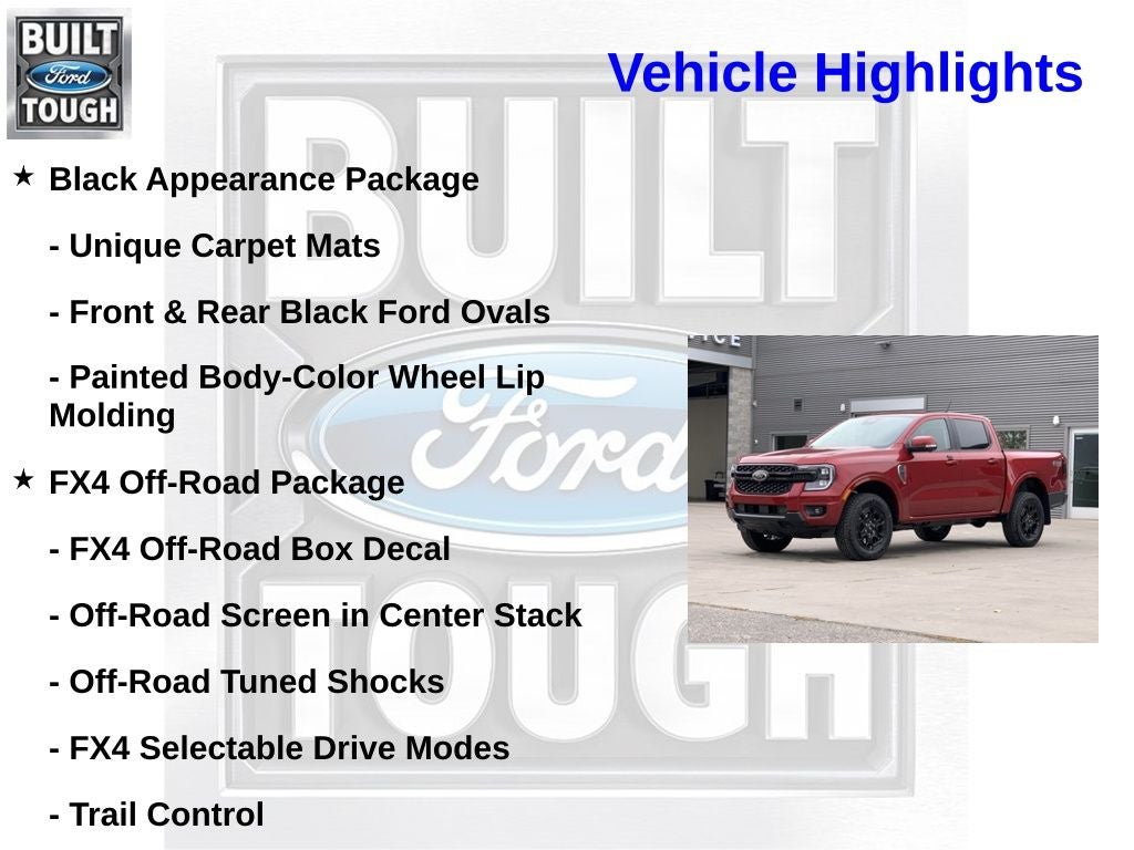 2025 Ford Ranger Lariat